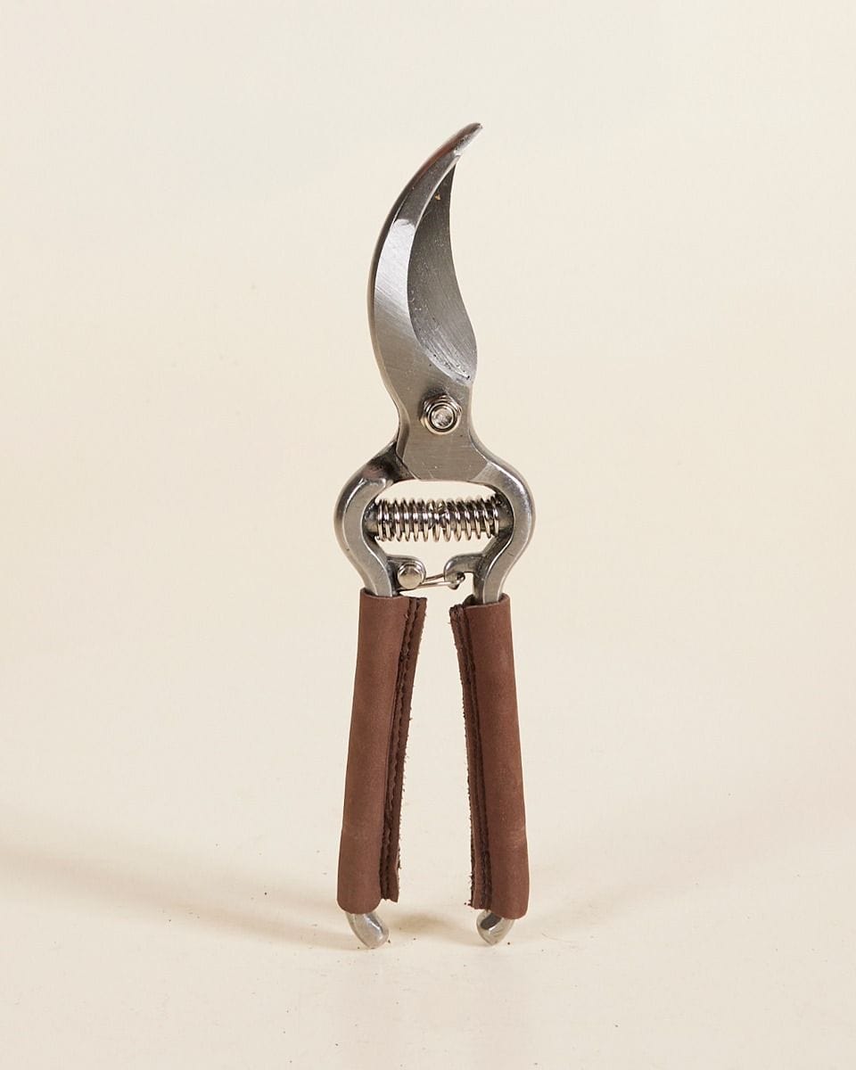 Pruning shears Leather handle