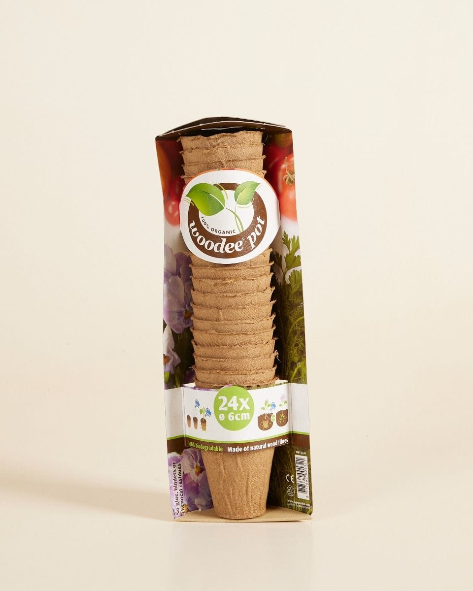 Biodegradable Seedling Pots 24 pieces