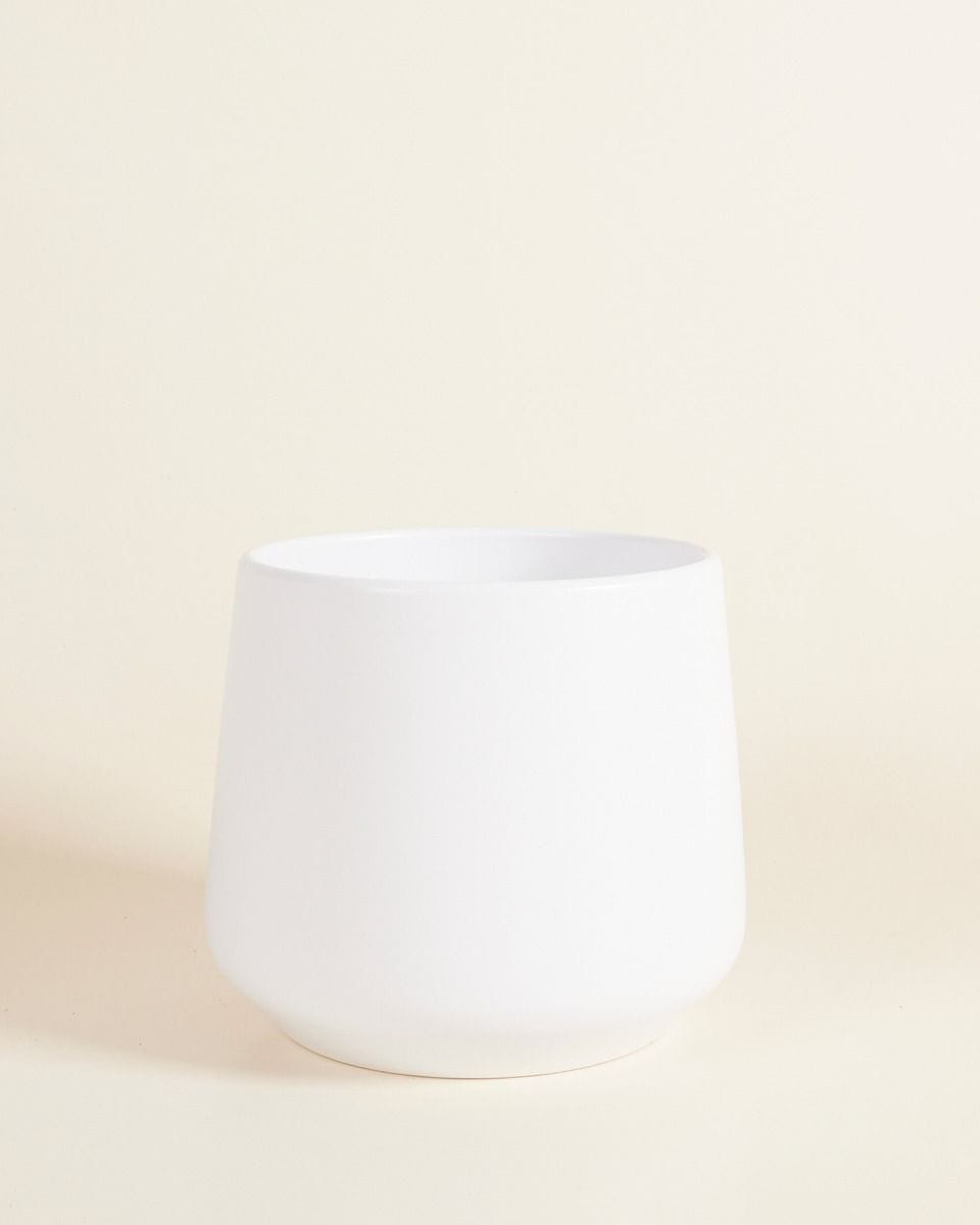 Amber Pot White Ø 17 cm