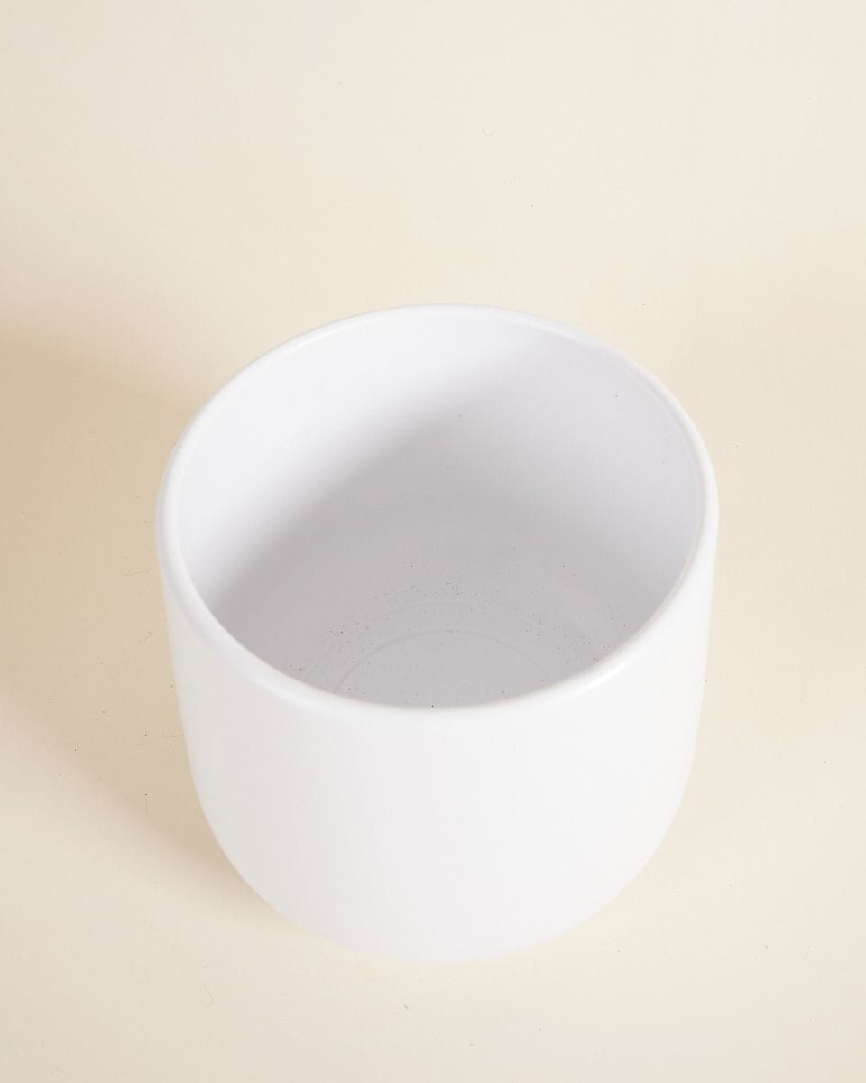 Amber Pot White Ø 17 cm
