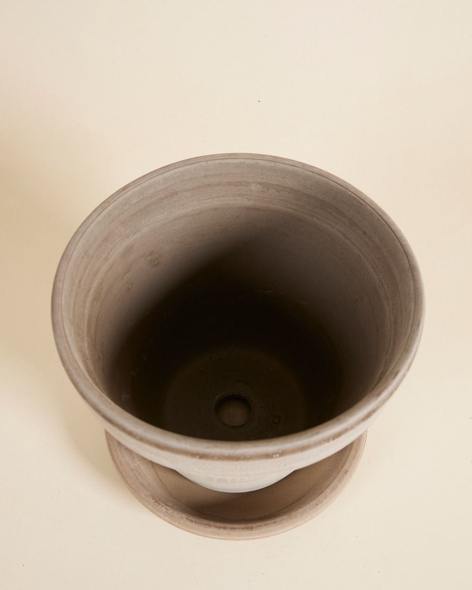 Grey Terracotta Pot Ø 22 cm