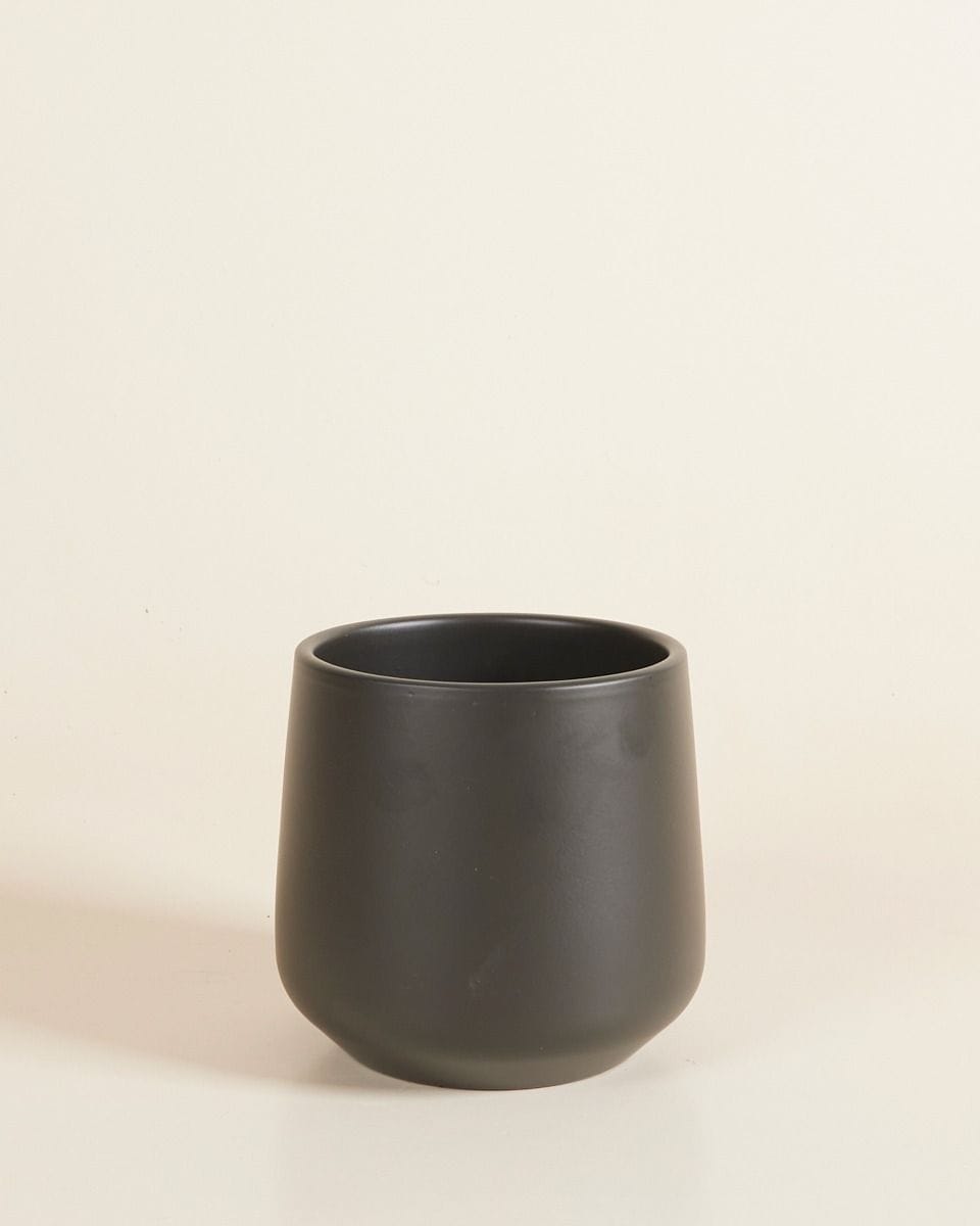 Amber Pot Black Ø 12 cm