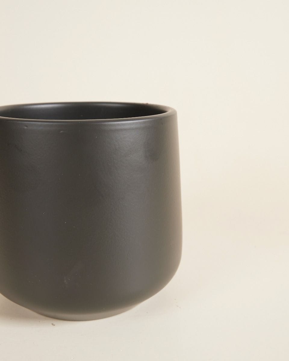 Amber Pot Black Ø 12 cm