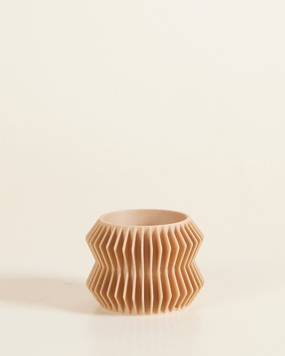Baby Robin Wood Pot Chevron Ø 5.5 cm