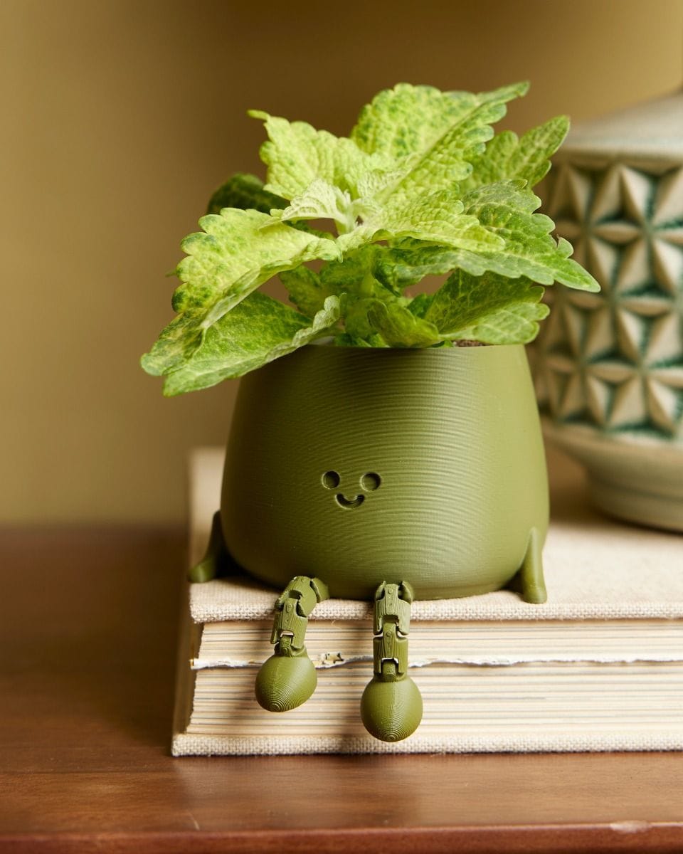 Baby Leggy Happy Harry Pot Green Ø 6 cm
