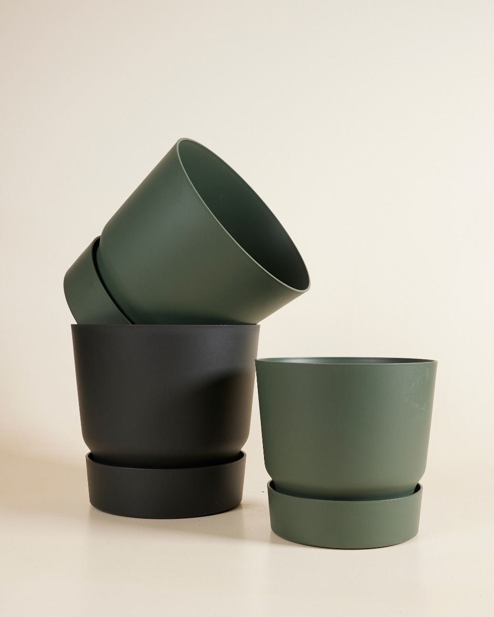 Elho Miles Round Pot Green 25 cm