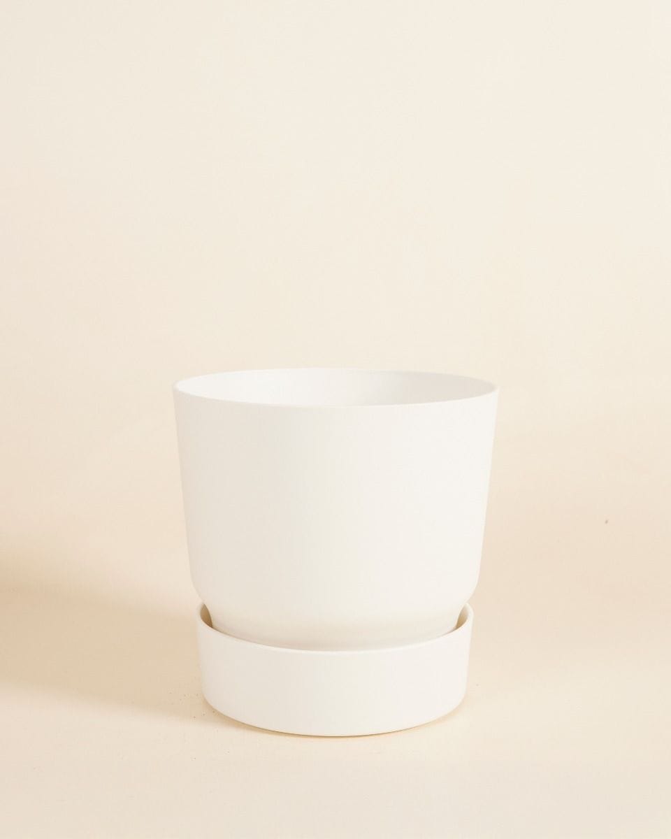 Elho Miles Round Pot White Ø 18.5 cm